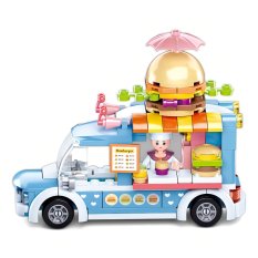 Sluban Girls Dream M38-B0993B Mobilny sklep z hamburgerami