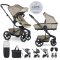 EASYWALKER Kombikinderwagen Harvey⁵ Premium Pearl Taupe XXL RWS