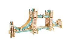 Woodcraft 3D Holzpuzzle Tower Bridge