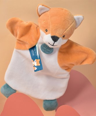 Doudou Marioneta de peluche zorro 25 cm