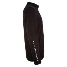Bluza męska rozpinana smyk Outlast® - czarna