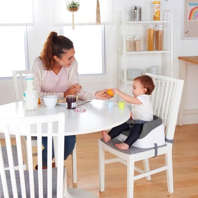 INGENUITY Sitzerhöhung SmartClean Toddler - Slate 2J+ bis 15 kg