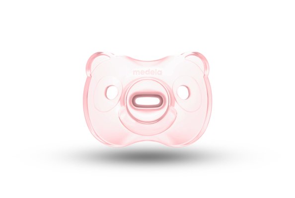 MEDELA Ciuccio per bambini morbido interamente in silicone Ragazza 0-6m 2 pz