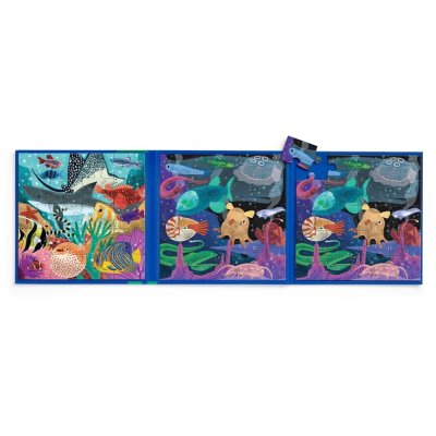 Mudpuppy Magnetisches Puzzle Tiefsee 2x20 Teile