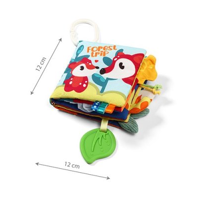 BABYONO Sensorisch boekje Forest Trip 0m+