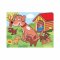 Dino Holzbausteine Haustiere 12 Stk.