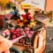 Puzzle 3D en bois mécanique RoboTime - Chariot de fleurs