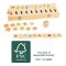 small foot Drewniany sorter motoryczny edukacyjny