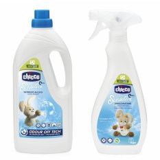 CHICCO Detersivo per bambini Sensitive 1,5 l + Smacchiatore Sensitive 500 ml