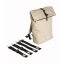 Monkey Mum® Carrie Baby Carrier Integrated Twill Backpack - Desert Sand