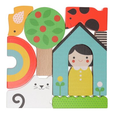 Petit Collage House Puzzle