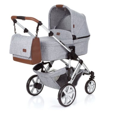 ABC DESIGN Suport geanta scutece negru ABC