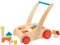 small foot Lauflernwagen mit Holzbausteinen