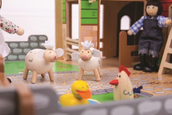 Bigjigs Toys Cobblestone Farm
