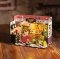 RoboTime Drewniane puzzle 3D Miniatura domku Garaż