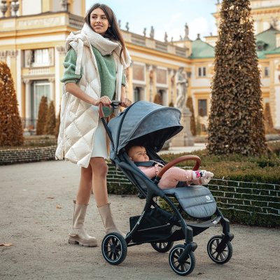 PETITE&MARS Kočárek sportovní Cross Ultimate Grey