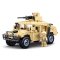 Sluban Army Model Bricks M38-B0837 Hummer de combat tout-terrain