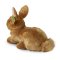 Rappa Conejo de peluche marrón tumbado 23 cm ECO-FRIENDLY