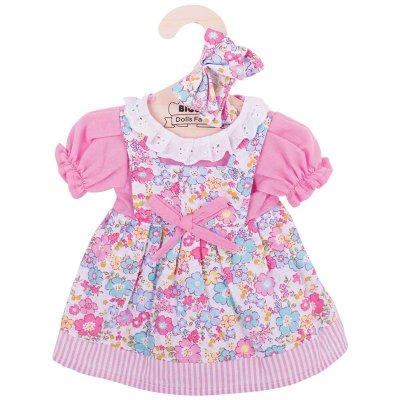 Bigjigs Toys Pink Floral Dress for 38cm Doll