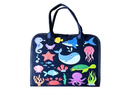 2Kids Toys Senzorična busy knjiga Vodni / Dino svet