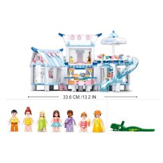 Sluban Happy Diary M38-B0929 Villa flottante avec piscine