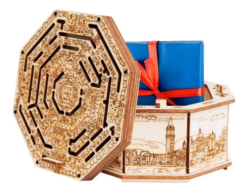 EscapeWelt 3D drvena slagalica glavolomke Secret Maze Box