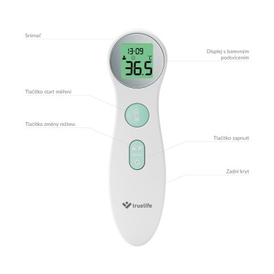 TRUELIFE Care Q6 berührungsloses Thermometer