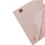 EKO deka od kašmira s postavom od velura Rose Pink 100x80 cm