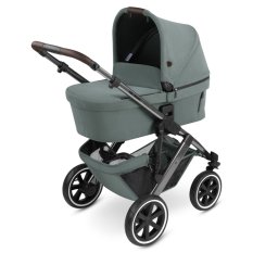 ABC DESIGN Kinderwagen gecombineerd Salsa 4 Air aloë 2024 + gratis autostoeladapter