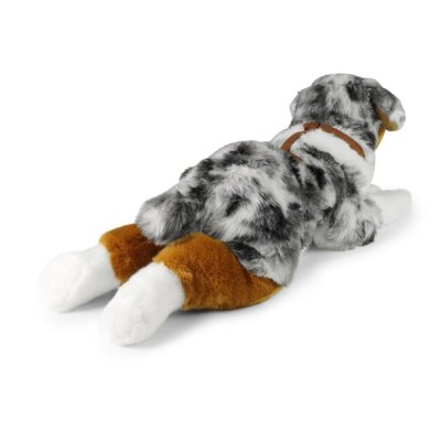 Rappa Plush Australian Shepherd Dog Lying 61 cm ECO-FRIENDLY
