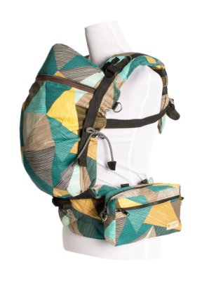 Multifunctioneel heuptasje voor een draagzak Monkey Mum® Carrie - De schoonheid van geometrie