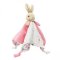 Rainbow Doudou en peluche lapin Flopsy rose