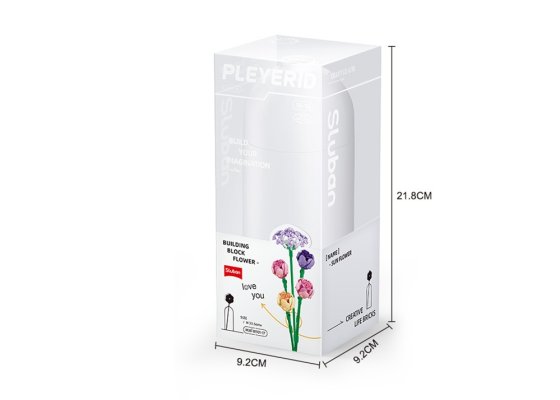 Sluban Flowers M38-B1101-17 Pivoňky ve váze