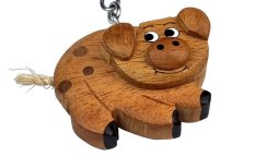 2Kids Toys Drewniany breloczek duży Świnka