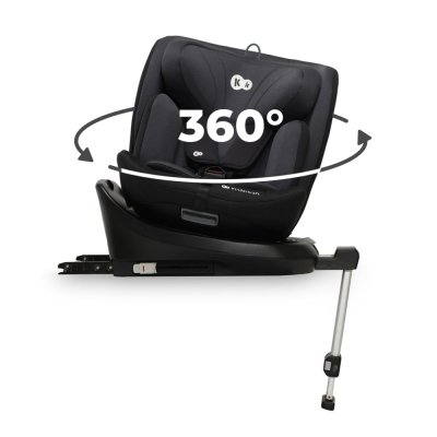 KINDERKRAFT Avtosedež I-360 i-Size 40-150 cm Black