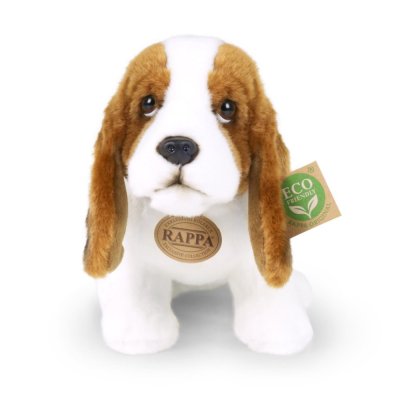 Rappa Basset en peluche 32 cm ECO-FRIENDLY