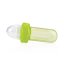 NUBY Silicone feeder Easy squeezy feeder 6 m+, green