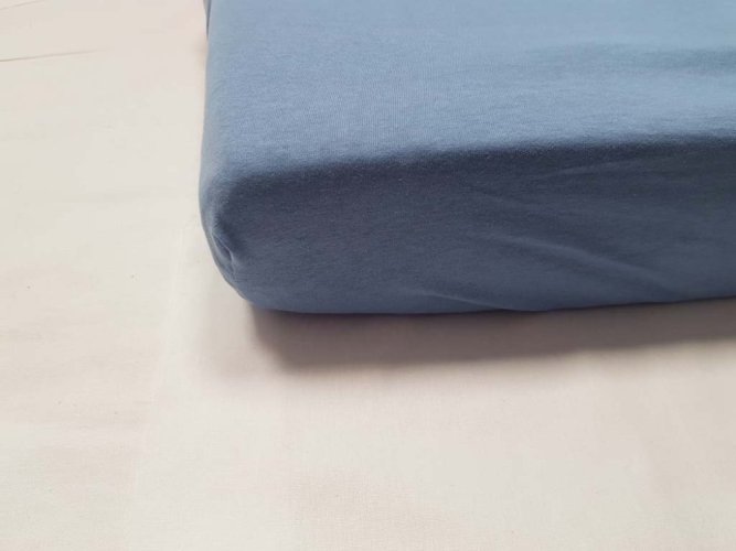Lençol de algodão DAUBNER 120x60 cm Azul