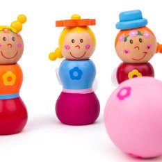 Bigjigs Toys Drvene kugle Vilice