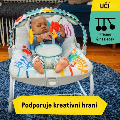 BABY EINSTEIN Musik-Vibrationswippe Kick to It Opus bis 18kg