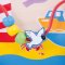 Bigjigs Baby Placa Motora de Madeira Mar