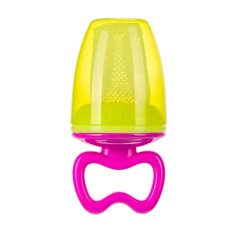 CANPOL BABIES Kŕmiaca sieťka na ovocie ružová