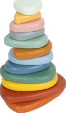 small foot Montessori říční kameny Balanční hra