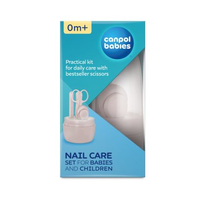 CANPOL BABIES Nagelpflegeset für Kinder blau