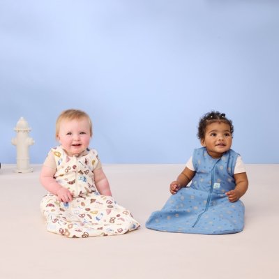 ERGOPOUCH Śpiworek do spania bawełna organiczna Jersey Bon Appetit 3-12 m, 6-10 kg, 0,2 tog