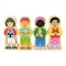 Bigjigs Toys Drewniane puzzle narodowości
