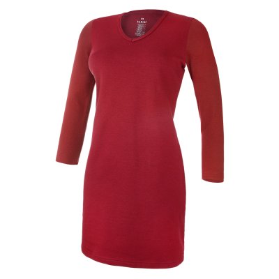 Obleka smyk 3/4 rokav Outlast® - bordo