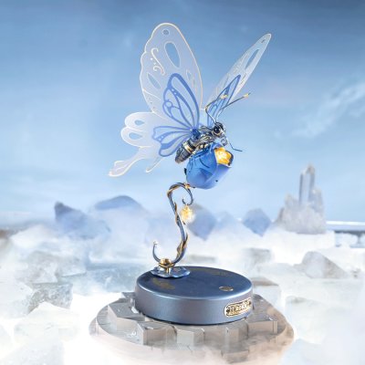 RoboTime 3D mechanische modelbouwset Blauwe vlinder