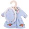 Bigjigs Toys Niebieski płaszczyk z kapeluszem dla lalki 28 cm