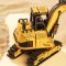 RoboTime 3D Rompecabezas de Madera Mecánico Excavadora